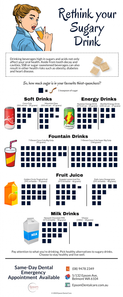 belmont wa dentist tips rethink your sugary drink